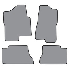 Floor Mats For 2001-2003 Chevrolet Silverado 1500 Hd Crew Cab Cutpile 4pc
