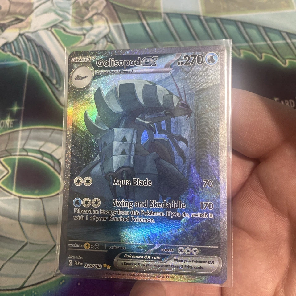 Golisopod ex 246/182 Sv04: Paradox Rift Holo Pokemon Card NM - Image 2 of 4