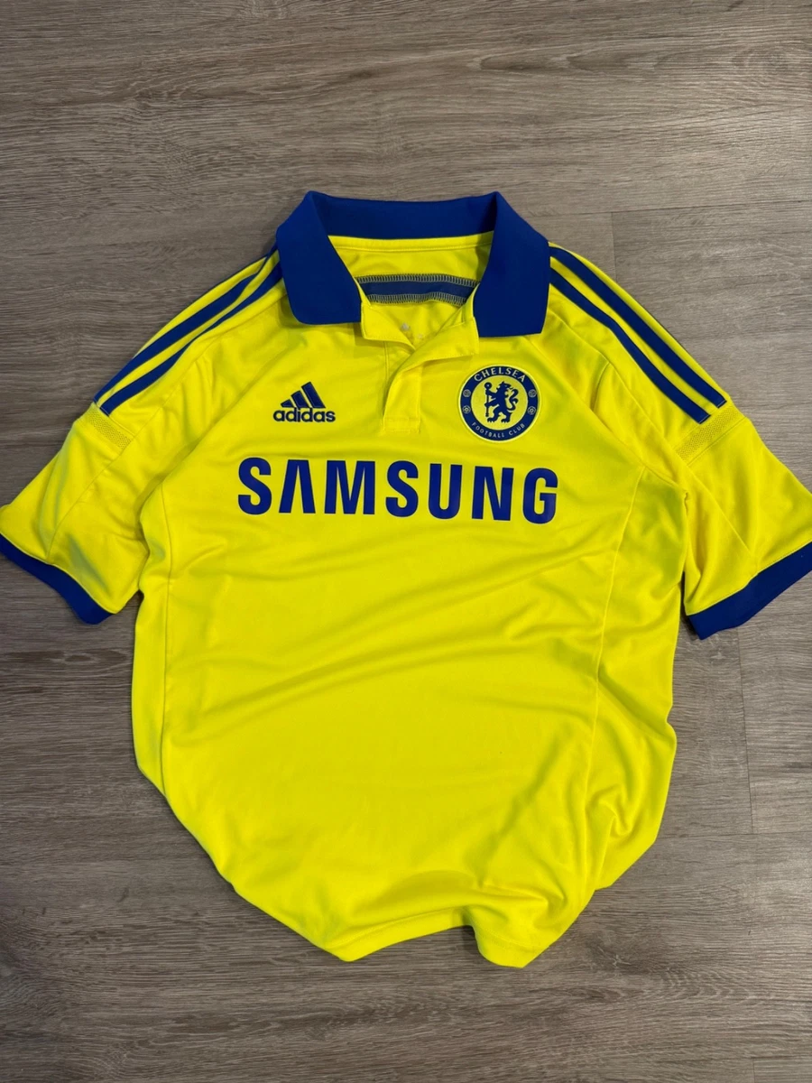 adidas Chelsea Yellow International Club Soccer Fan Apparel and