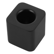 Electric Shaver Holder Bathroom Organizer Base Black Square Razor