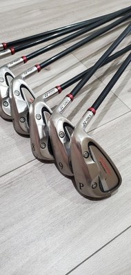 YONEX CYBERSTAR PB Eisen #4-9, Pw (7 Schläger) / Nano Scale Carbon / Flex:...