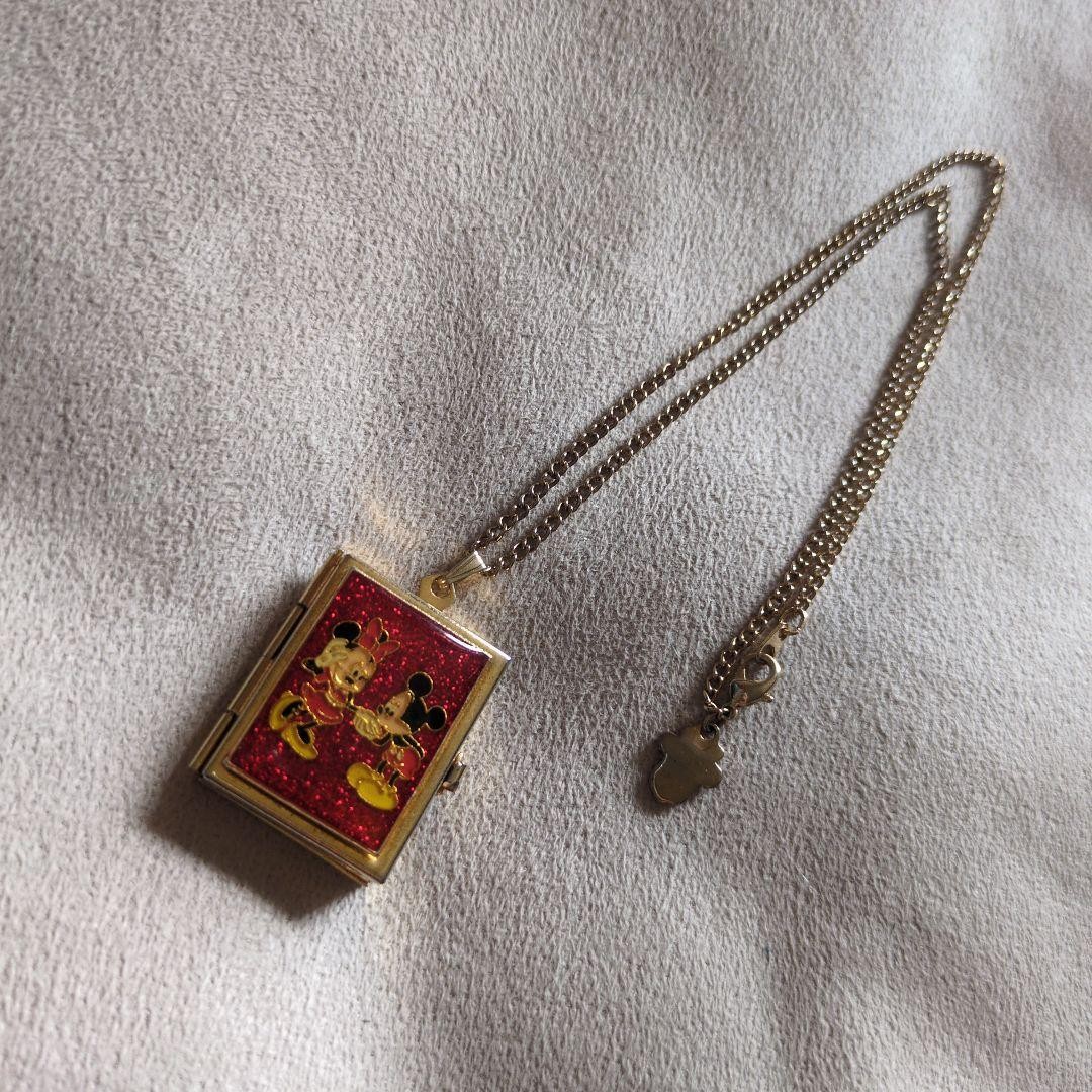 Disney locket pendant necklace #2f6b1a