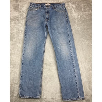 Levi Strauss Signature Jeans Regular Fit Men's Blue Denim Waist 36 Length 34