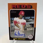 2024 Heritage Baseball- Ken Griffey Sr. Real One auto #ROA-KG SUPER CLEAN CARD!