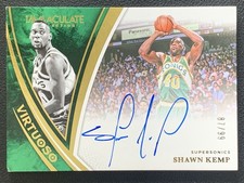 Shawn Kemp 2024-25 Panini Immaculate Collection Virtuoso Auto /99 #VA-SKP