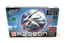 HIS Radeon 9600 256MB DDR AGP 8X Dual DVI Graphics Card H960F256-1DTAN New