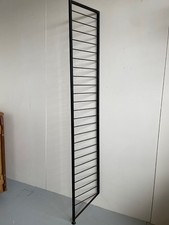 200cm x 35cm Black ladderax ladder tall one foot 2 metre lean rust (18C)