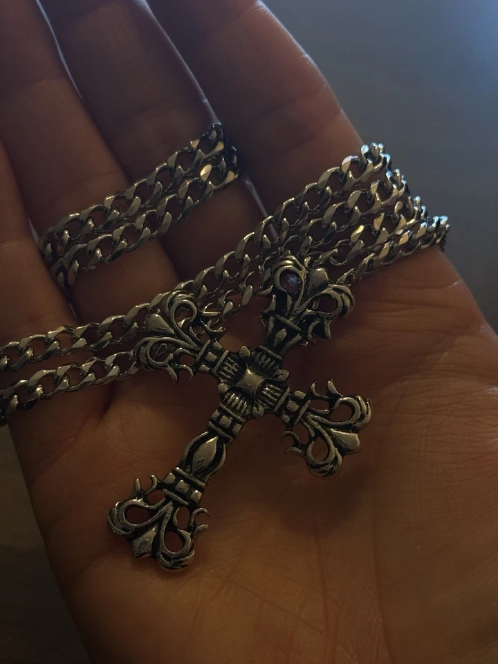 Chrome Hearts Necklace - Image 4 of 4