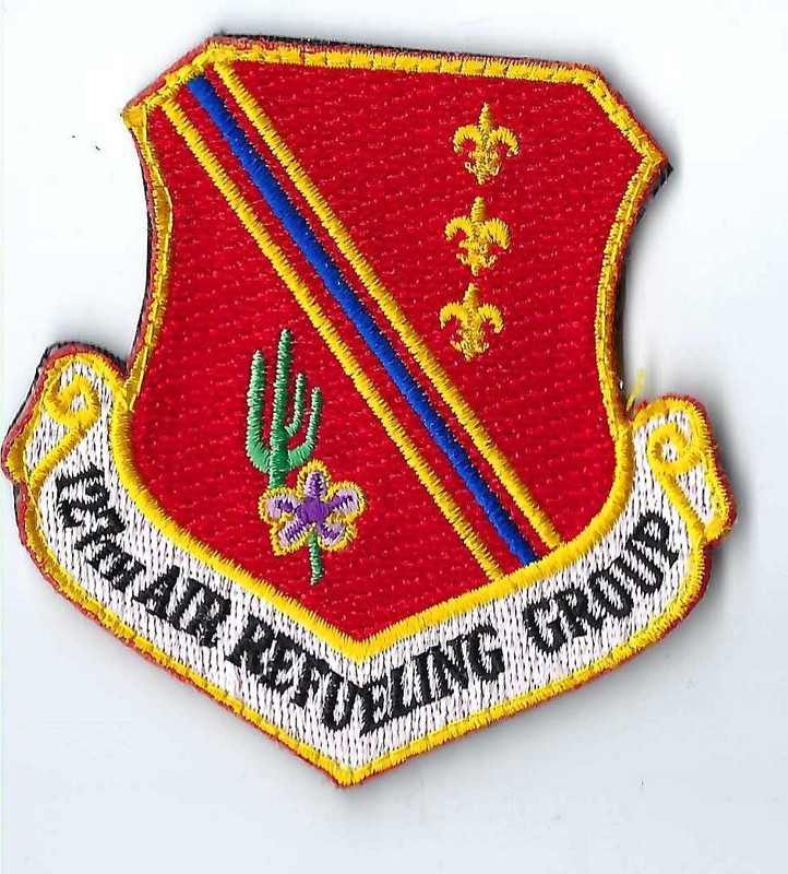 PATCH  USAF 127TH AIR REFUELING GROUP MICHIGAN AIR GUARD
