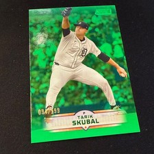 Tarik Skubal /199 Green Parallel Insert #67 2025 Topps Stadium Club Baseball SP
