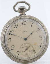 ELGIN B.W. RAYMOND Gr. 193, 12s 17190261, 19j, SCEPTER CASE, POCKET WATCH (HU)