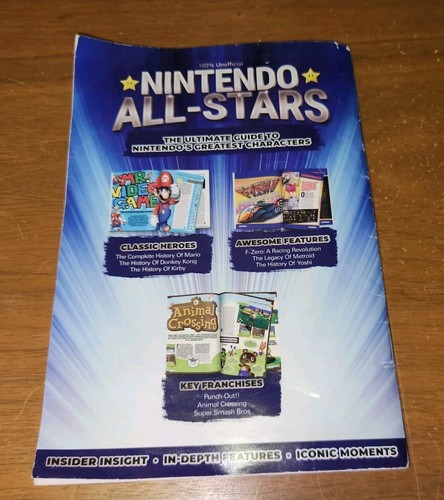 NINTENDO ALL-STARS Ultimate Fan Guide To Greatest Characters 2024 mini Magazine - Picture 2 of 2