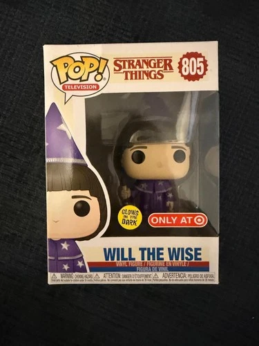 Funko Pop WILL THE WISE GLOW 805 Stranger Things GOOD CONDITION - SHIPS SAFE
