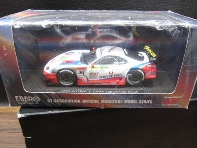 EBBRO 1/43 SUPER GT 2005 #36 OPEN INTERFACE TOM'S SUPRA 699 TOYOTA JDM