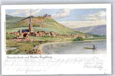 51289949 - 8766 Grossheubach 1901, signed A. Hook, Engelberg Monastery