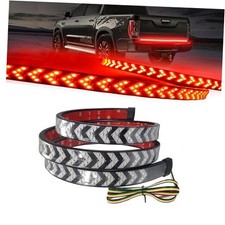 60in LED Tailgate Light Strip,Arrow LED Tailgate Light Bar Red Brake Running