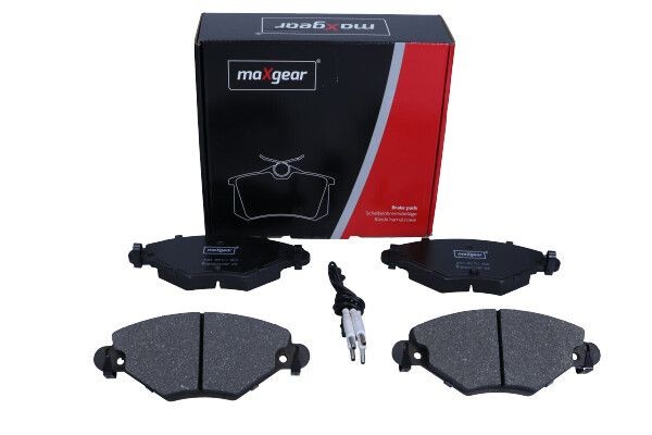 Plaquettes de frein à disque MAXGEAR 19-0871 compatible avec CITROËN 1611456480
