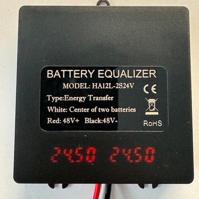 48V Batterie Balancer 2×24V | mit Sicherungen | sofort aus DE | HA12L-2S24V