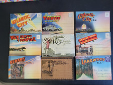 NEW JERSEY - Rare/Vintage Lot (20) POSTCARDS & (9) POSTCARD FOLDERS