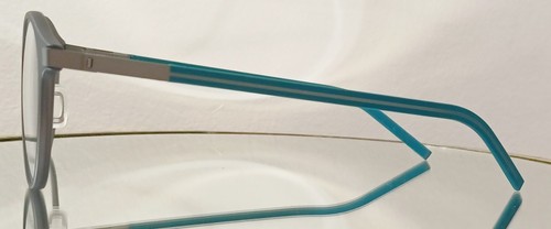Gafas originales SAFILO SA 1077 X9S GRIS VERDE AZULADO nuevas de plástico 48-19-145 Italia - Imagen 5 de 13