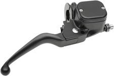 DS Front Brake Master Cylinder Assembly Black 11/16" Bore Harley Davidson 145280