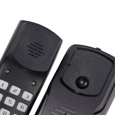 Multifunction Wall Mountable Telephone Mini Wall Mounted Landline Phone Small