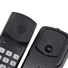 Multifunction Wall Mountable Telephone Mini Wall Mounted Landline Phone Small