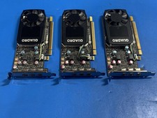 Lot of 3 Nvidia Quadro P400 2GB GDDR5 PCIe Low Profile Graphics Card 919985-002