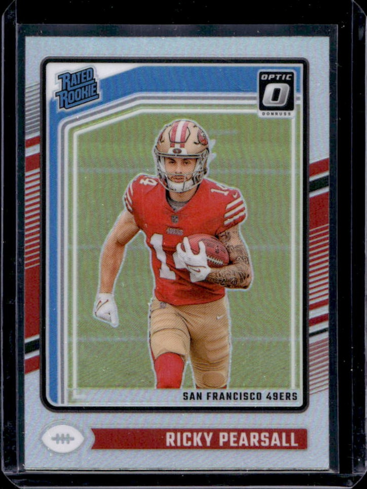 2024 Donruss Optic Ricky Pearsall Holo Rated Rookie #284 49ers