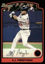 2003 Bowman #15 A.J. Pierzynski