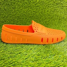 Floafers Country Club 4.0 Mens Size 12 Orange Gum Casual Slip On Loafer Shoes