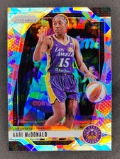 2024 Panini WNBA Prizm AARI McDONALD Silver Ice Prizms #97 Los Angeles Sparks -A