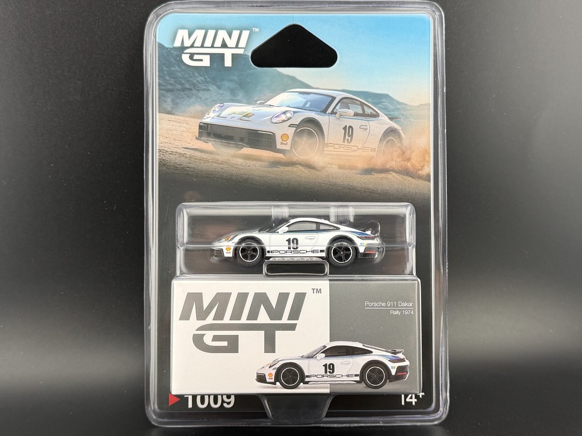 Mini GT Porsche 911 Dakar Rally 1974 – White #1009 1/64 | eBay
