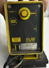 LMI MILTON ROY RF665-0107 ELECTROMAGNETIC DOSING PUMP, METERING PUMP RF6650107🎯