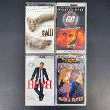 Sony PSP UMD Movie Lot of 4 Saw Gone in 60 Seconds Chris Rock Bigger Hitch