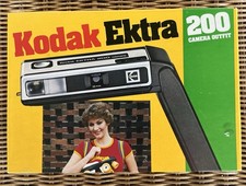 Kodak Ektra 200 Camera Black In Box Untested As-Is