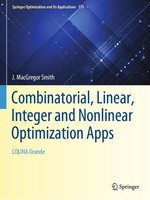 Combinatorial, Linear, Integer And Nonlinear Optimization Apps Colina Grande Xxi