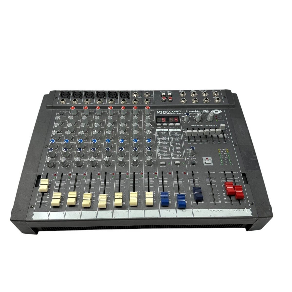 Dynacord PowerMate 600-2 Dual Digital Stereo Effects 2x300 Watts