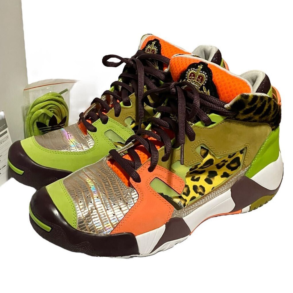 Size 10.5 - Adidas Jeremy Scott JS Streetball Shoes Sneakers