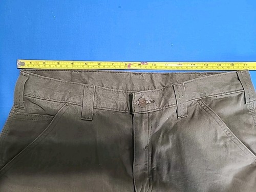 Carhartt Relaxed Fit Arbeitsjeans Herren Größe 34×30 Grün - Bild 7 von 9