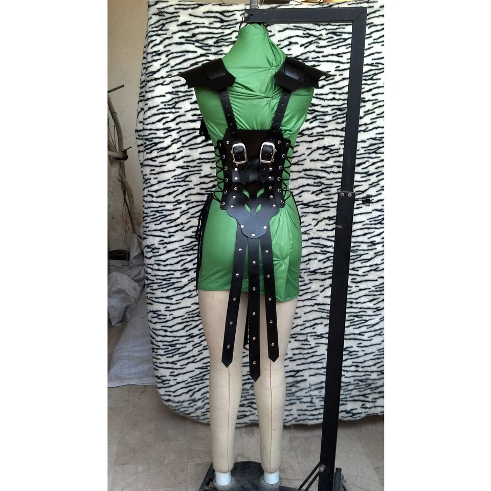 Хэллоуин леди викинг беспокойство кожи доспехи кельтский Larp косплей костюм SCA - Изображение 3 из 4