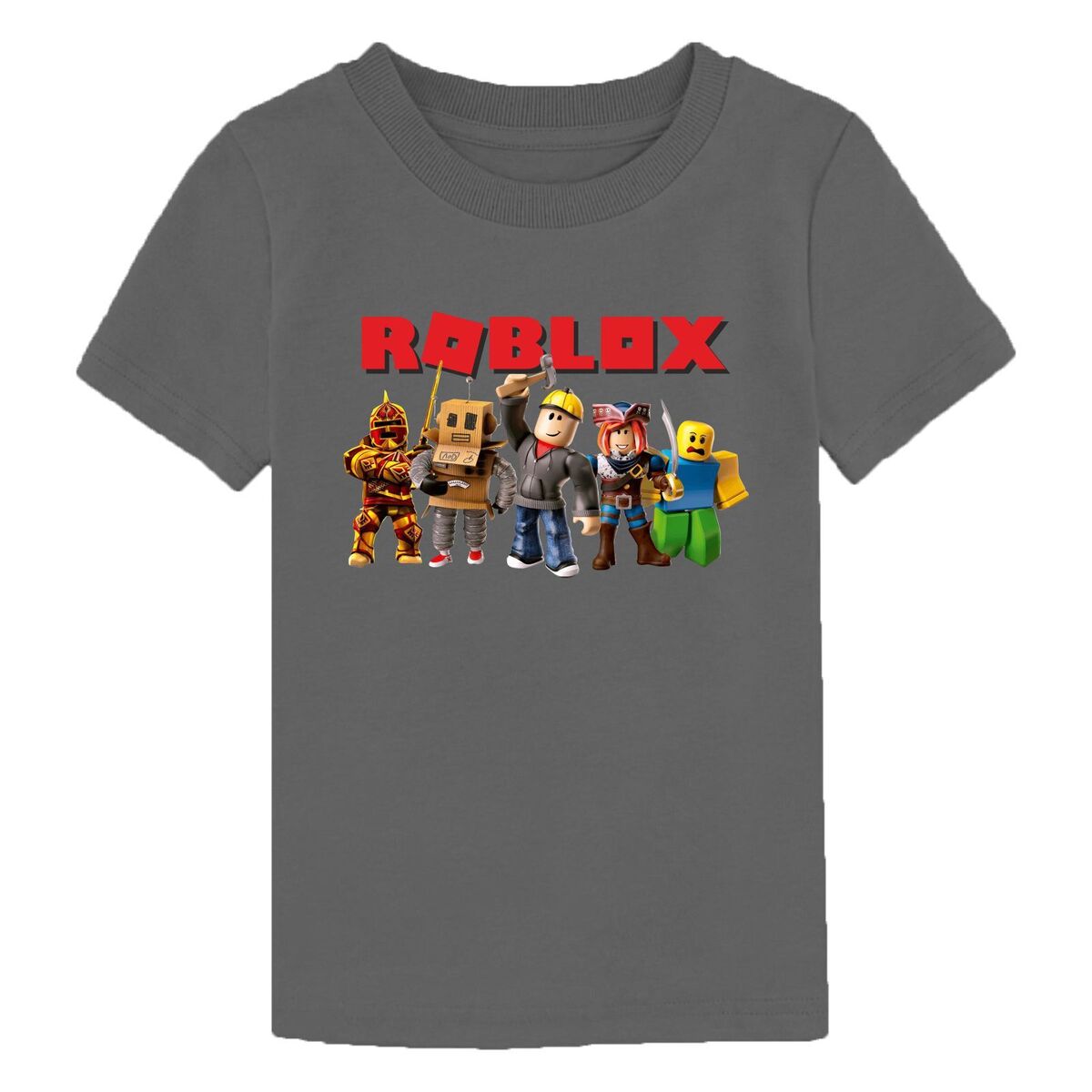 Roblox Characters Kids T-Shirt Girls Boys Gamer Gaming Tee Top Children