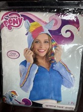 My Little Pony Rainbow Dash Sudadera con Capucha Disfraz de Halloween Juegos con disfraces Niño 8-10 Mediano
