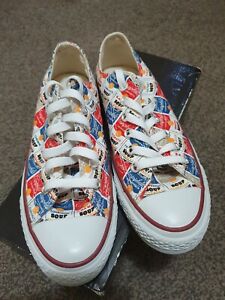 Converse All Star Low Limited Edition Andy Warhol Tomato Soup Art Size 5 UK  New | eBay
