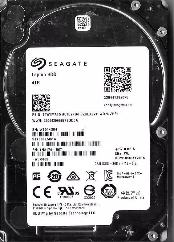 Seagate st4000lm016 best sale