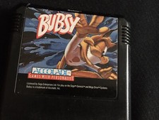 Bubsy in Claws Encounters of the Furred Kind (Sega Genesis, 1993) - Cartridge