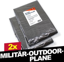 2x Unterlegplane BW Schlafsackplane Elefantenhaut Camping Plane Schlafsack Zelt