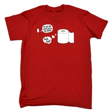 Worst Job In The World Toothbrush Toilet Paper T-SHIRT Bog Brush birthday gift