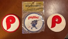 Phillies Baseball Patches 2 Iron On / 1 Sew-on