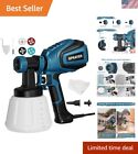 Complete 700W Paint Sprayer Set - 4 Nozzles, Blowing Joint & Effortless Assembly